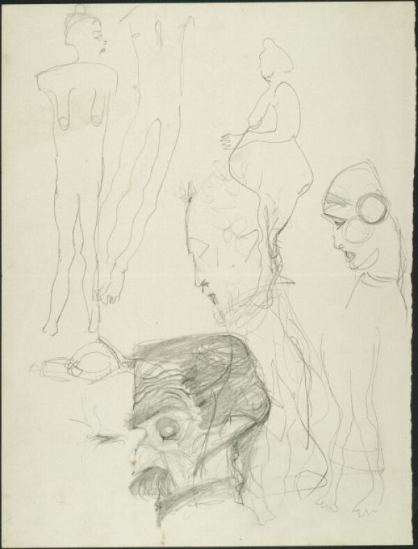 Skizzenbuch von Egon Schiele (Nr. 1) Bild 58