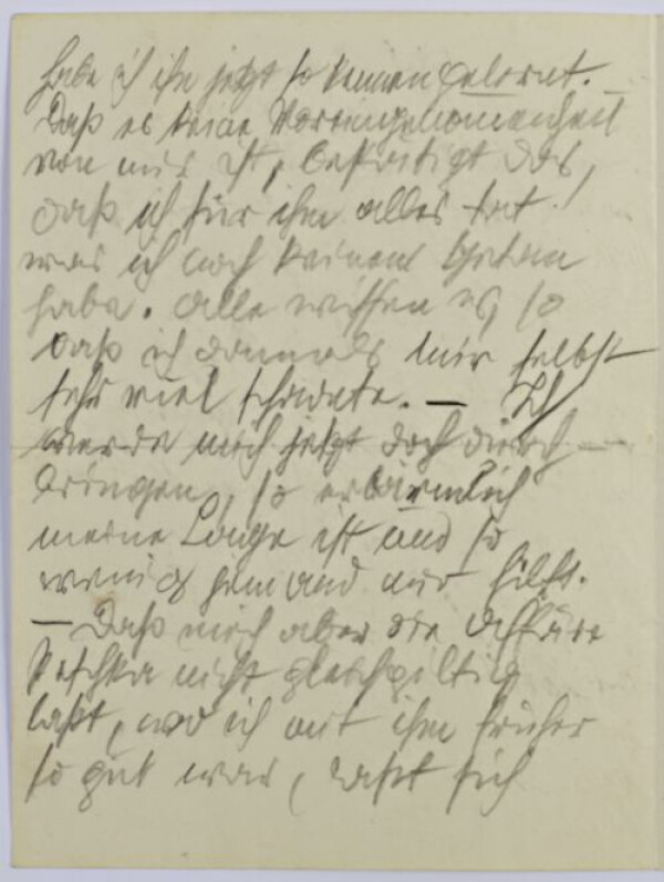 Brief von Egon Schiele an Carl Reininghaus Bild 2