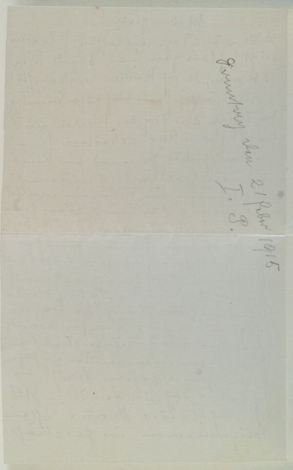 Brief von Anton Peschka an Gertrude Schiele Bild 4