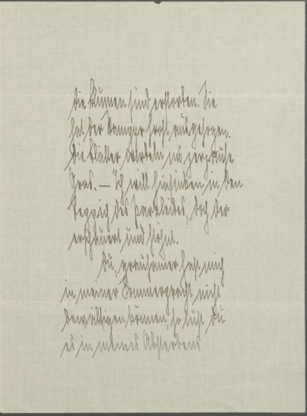Brief von Wilhelm „Willy“ Lidl an Egon Schiele Bild 3