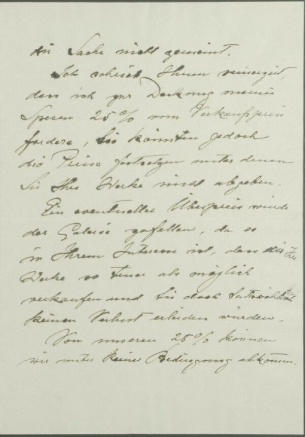 Letter from Guido Arnot to Egon Schiele Bild 2