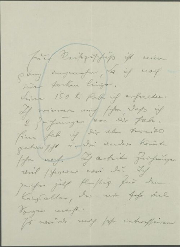 Letter from Anton Faistauer to Egon Schiele Bild 2