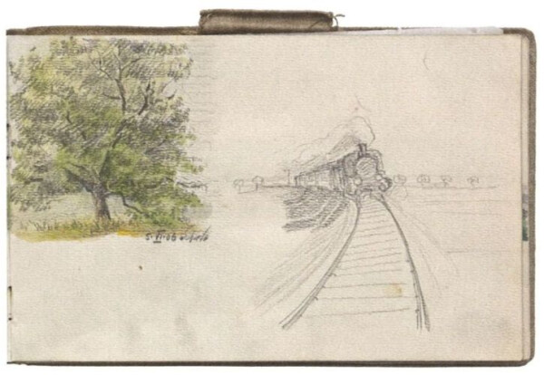 Skizzenbuch von Egon Schiele Bild 6