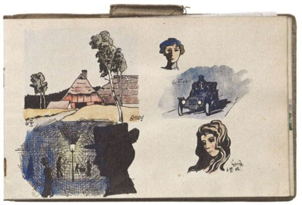 Skizzenbuch von Egon Schiele Bild 7