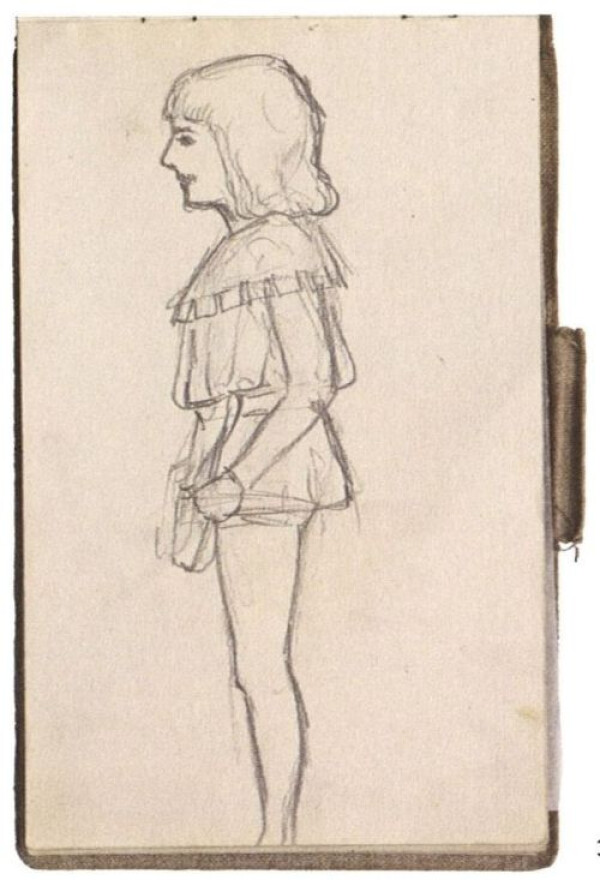 Skizzenbuch von Egon Schiele Bild 16
