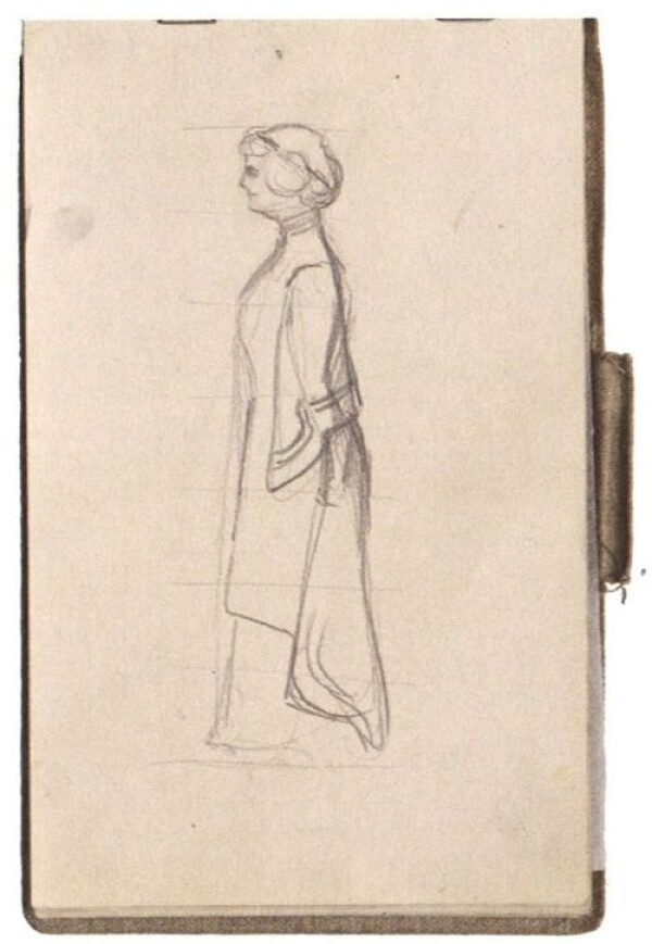 Skizzenbuch von Egon Schiele Bild 17