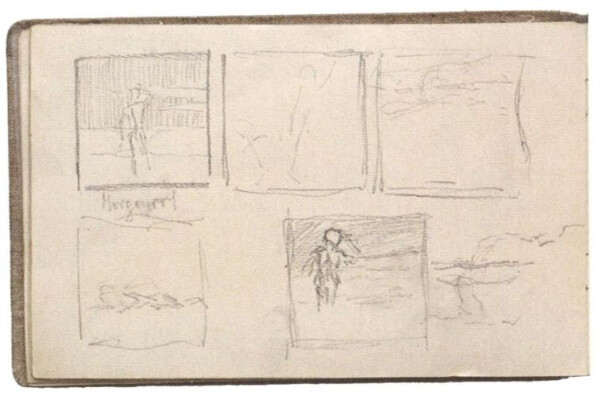 Skizzenbuch von Egon Schiele Bild 18