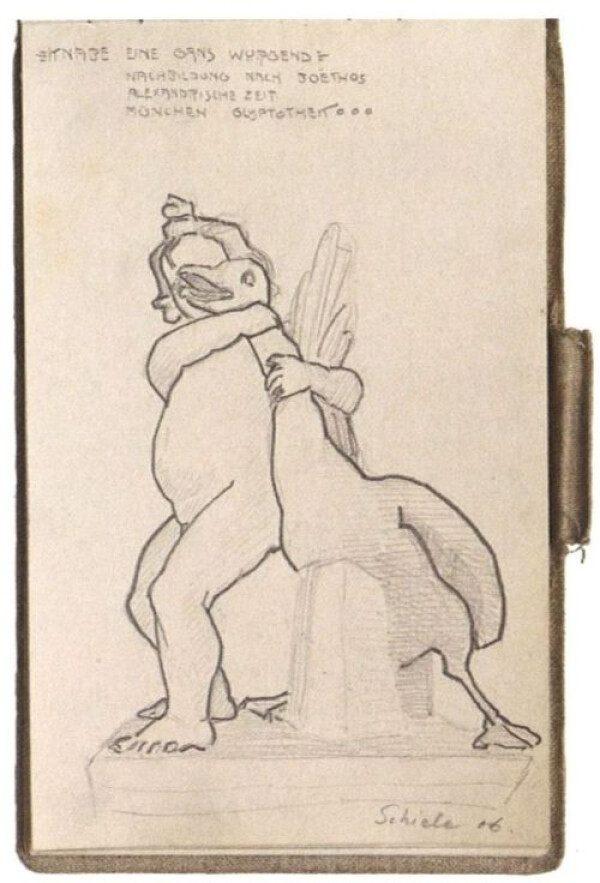 Skizzenbuch von Egon Schiele Bild 28