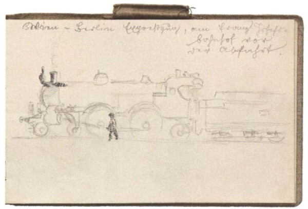 Skizzenbuch von Egon Schiele Bild 26