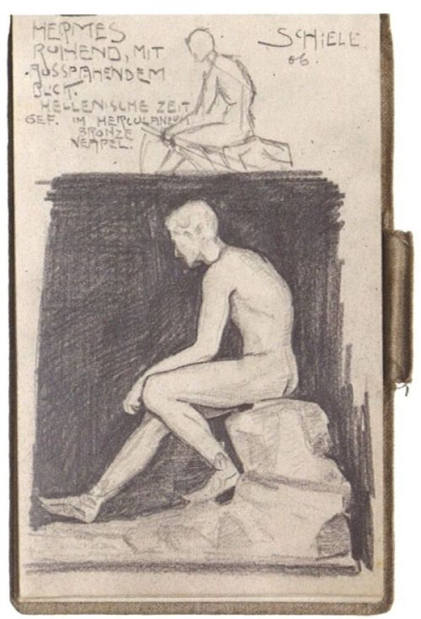 Skizzenbuch von Egon Schiele Bild 27